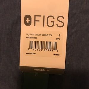 FIGS small scrub top Big Sky